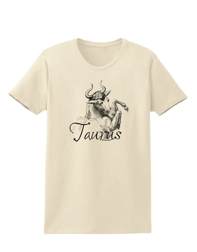 Taurus Illustration Womens T-Shirt-Womens T-Shirt-TooLoud-Natural-X-Small-Davson Sales