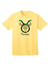 Taurus Symbol Adult T-Shirt-unisex t-shirt-TooLoud-Yellow-Small-Davson Sales