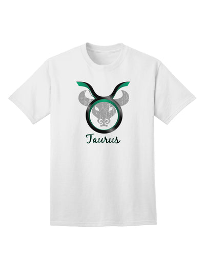 Taurus Symbol Adult T-Shirt-unisex t-shirt-TooLoud-White-Small-Davson Sales