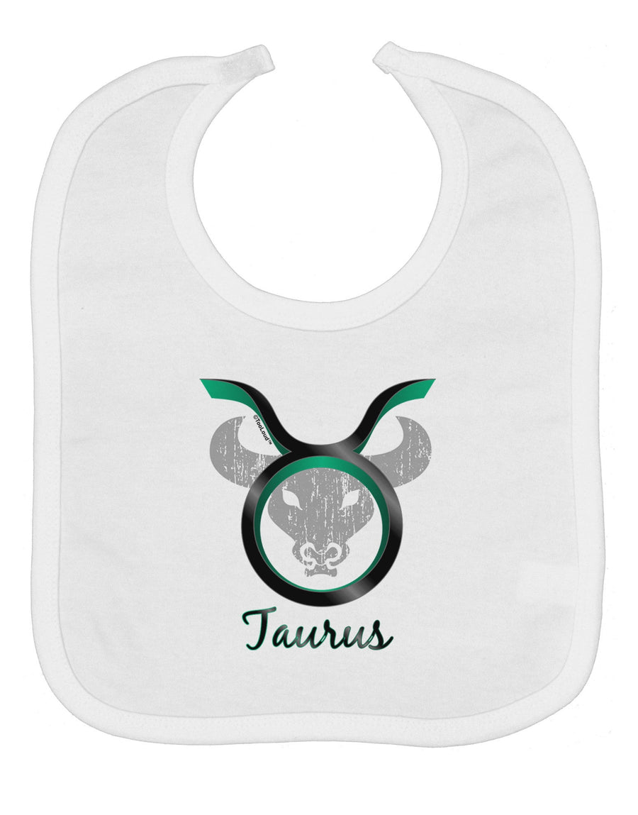 Taurus Symbol Baby Bib