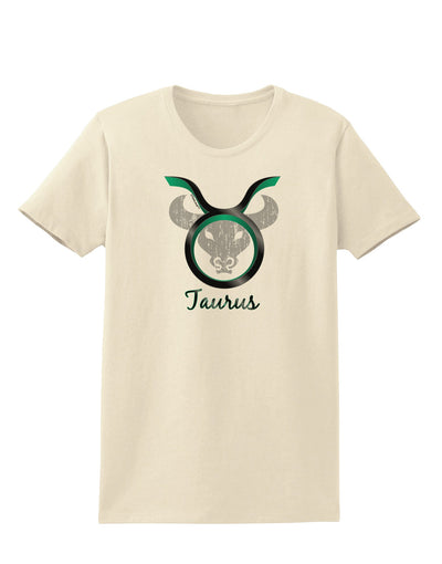 Taurus Symbol Womens T-Shirt-Womens T-Shirt-TooLoud-Natural-X-Small-Davson Sales