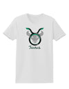 Taurus Symbol Womens T-Shirt-Womens T-Shirt-TooLoud-White-X-Small-Davson Sales