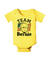 Team Bernie Baby Romper Bodysuit-Baby Romper-TooLoud-Yellow-06-Months-Davson Sales