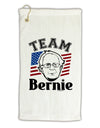 Team Bernie Micro Terry Gromet Golf Towel 16 x 25 inch-Golf Towel-TooLoud-White-Davson Sales