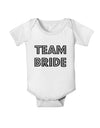 Team Bride Baby Romper Bodysuit-Baby Romper-TooLoud-White-06-Months-Davson Sales