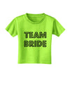 Team Bride Toddler T-Shirt-Toddler T-Shirt-TooLoud-Lime-Green-2T-Davson Sales