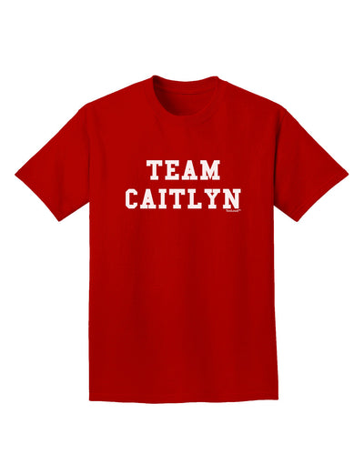 Team Caitlyn Adult Dark T-Shirt-Mens T-Shirt-TooLoud-Red-Small-Davson Sales