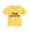 Team Caitlyn Toddler T-Shirt-Toddler T-Shirt-TooLoud-Yellow-2T-Davson Sales