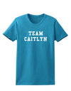 Team Caitlyn Womens Dark T-Shirt-TooLoud-Turquoise-X-Small-Davson Sales