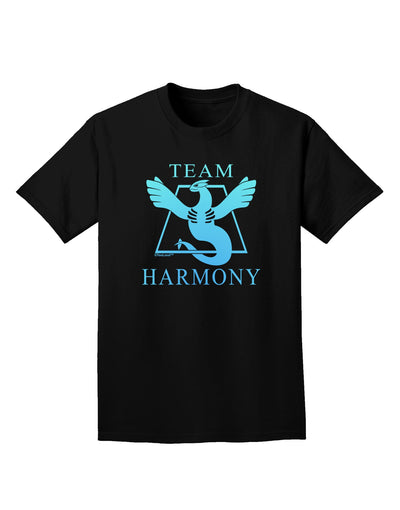 Team Harmony Adult Dark T-Shirt-Mens T-Shirt-TooLoud-Black-Small-Davson Sales