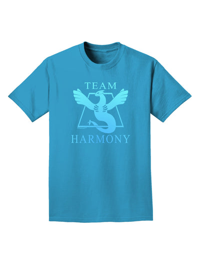 Team Harmony Adult Dark T-Shirt-Mens T-Shirt-TooLoud-Turquoise-Small-Davson Sales
