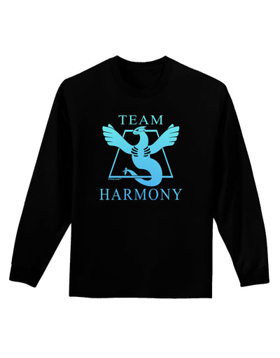 Team Harmony Adult Long Sleeve Dark T-Shirt-TooLoud-Black-Small-Davson Sales