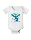 Team Harmony Baby Romper Bodysuit-Baby Romper-TooLoud-White-06-Months-Davson Sales