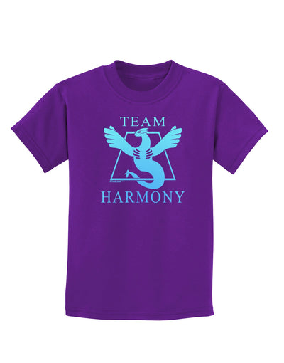 Team Harmony Childrens Dark T-Shirt-Childrens T-Shirt-TooLoud-Purple-X-Small-Davson Sales