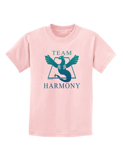 Team Harmony Childrens T-Shirt-Childrens T-Shirt-TooLoud-PalePink-X-Small-Davson Sales