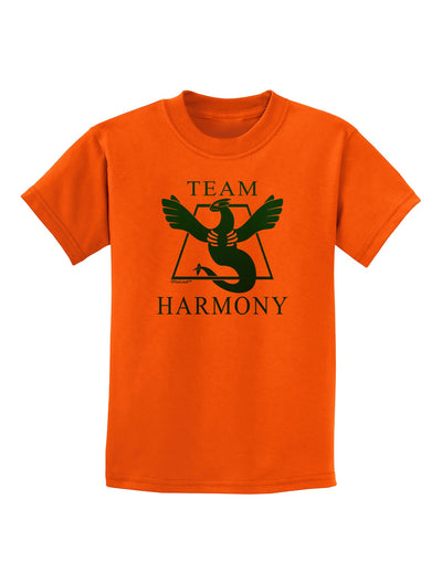 Team Harmony Childrens T-Shirt-Childrens T-Shirt-TooLoud-Orange-X-Small-Davson Sales