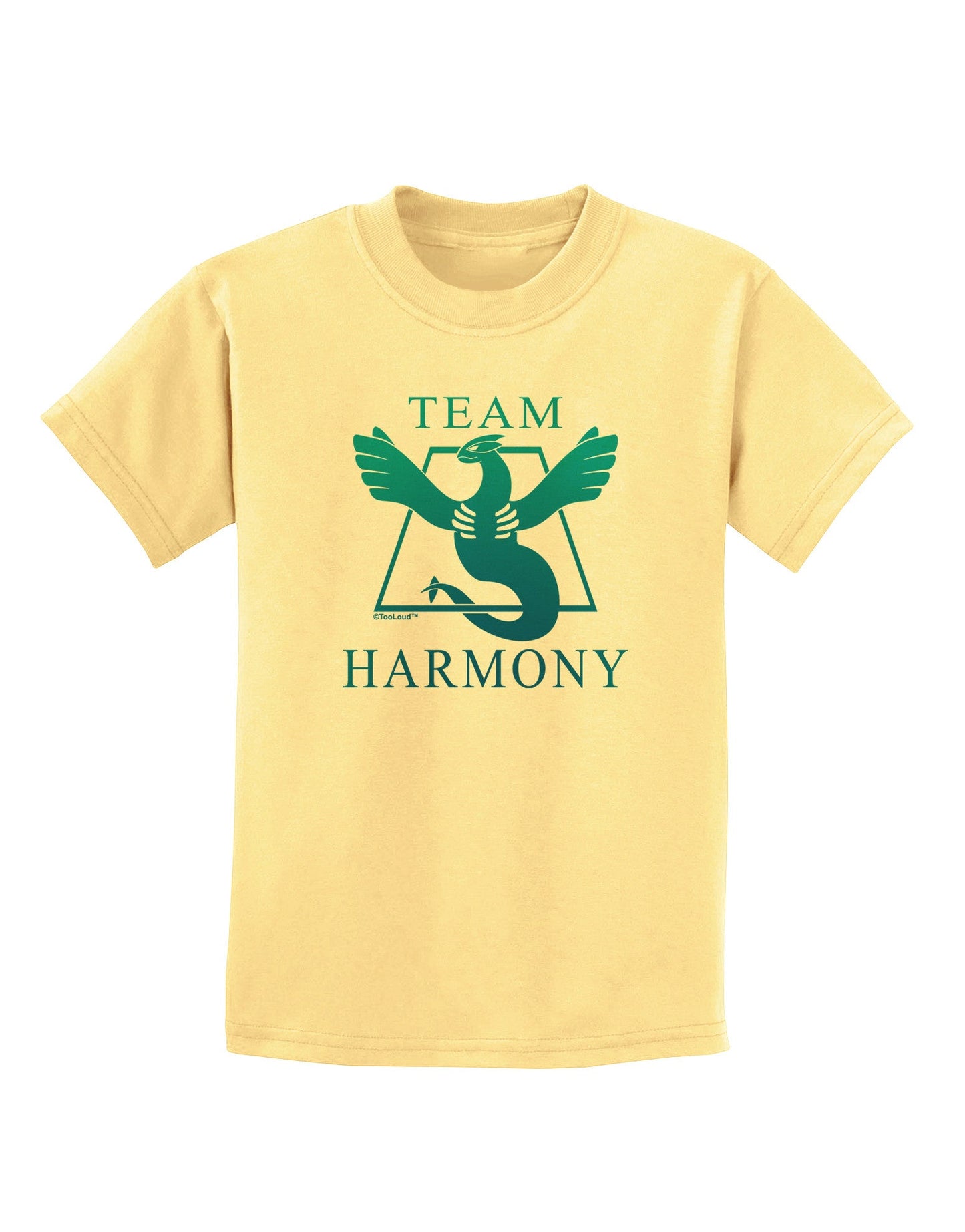 Team Harmony Childrens T-Shirt-Childrens T-Shirt-TooLoud-Daffodil-Yellow-X-Small-Davson Sales