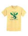 Team Harmony Childrens T-Shirt-Childrens T-Shirt-TooLoud-Daffodil-Yellow-X-Small-Davson Sales