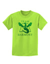 Team Harmony Childrens T-Shirt-Childrens T-Shirt-TooLoud-Lime-Green-X-Small-Davson Sales