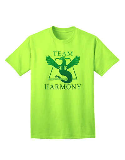 Team Harmony Premium Adult T-Shirt - Unisex Collection-Mens T-shirts-TooLoud-Neon-Green-Small-Davson Sales
