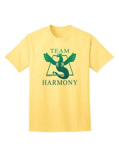 Team Harmony Premium Adult T-Shirt - Unisex Collection-Mens T-shirts-TooLoud-Yellow-Small-Davson Sales