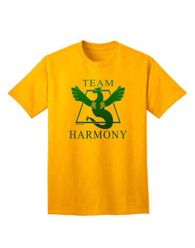 Team Harmony Premium Adult T-Shirt - Unisex Collection-Mens T-shirts-TooLoud-Gold-Small-Davson Sales
