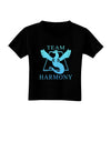 Team Harmony Toddler T-Shirt Dark-Toddler T-Shirt-TooLoud-Black-2T-Davson Sales