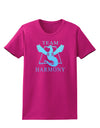 Team Harmony Womens Dark T-Shirt-TooLoud-Hot-Pink-Small-Davson Sales