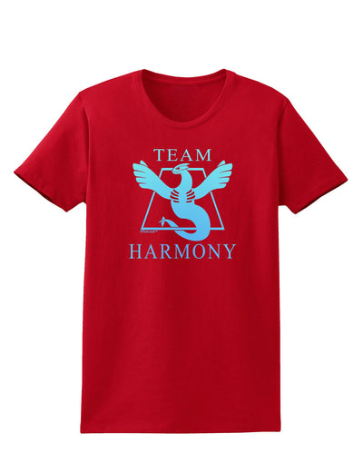 Team Harmony Womens Dark T-Shirt-TooLoud-Red-X-Small-Davson Sales