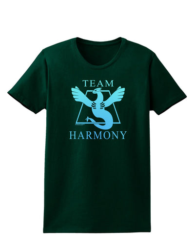 Team Harmony Womens Dark T-Shirt-TooLoud-Forest-Green-Small-Davson Sales