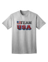 Team USA Adult T-Shirt - Sporty Edition for the Active Enthusiast-Mens T-shirts-TooLoud-AshGray-Small-Davson Sales