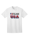 Team USA Adult T-Shirt - Sporty Edition for the Active Enthusiast-Mens T-shirts-TooLoud-White-Small-Davson Sales