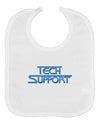 Tech Support Logo Baby Bib