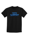 Tech Support Logo Childrens Dark T-Shirt-Childrens T-Shirt-TooLoud-Black-X-Small-Davson Sales