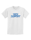 Tech Support Logo Childrens T-Shirt-Childrens T-Shirt-TooLoud-White-X-Small-Davson Sales