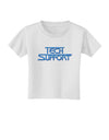 Tech Support Logo Toddler T-Shirt-Toddler T-Shirt-TooLoud-White-2T-Davson Sales