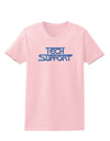 Tech Support Logo Womens T-Shirt-Womens T-Shirt-TooLoud-PalePink-X-Small-Davson Sales