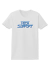 Tech Support Logo Womens T-Shirt-Womens T-Shirt-TooLoud-White-X-Small-Davson Sales