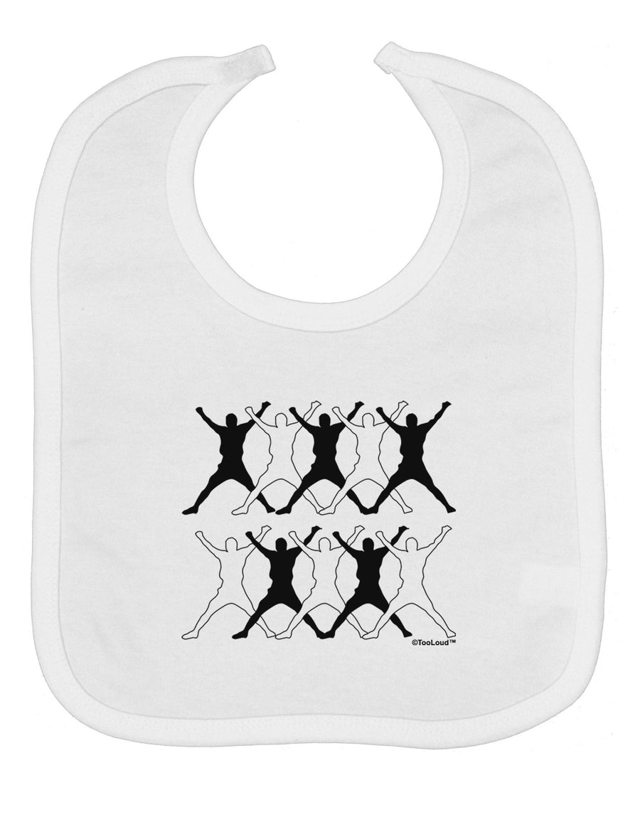 Ten Lords A Leaping Baby Bib