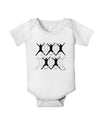 Ten Lords A Leaping Baby Romper Bodysuit-Baby Romper-TooLoud-White-06-Months-Davson Sales