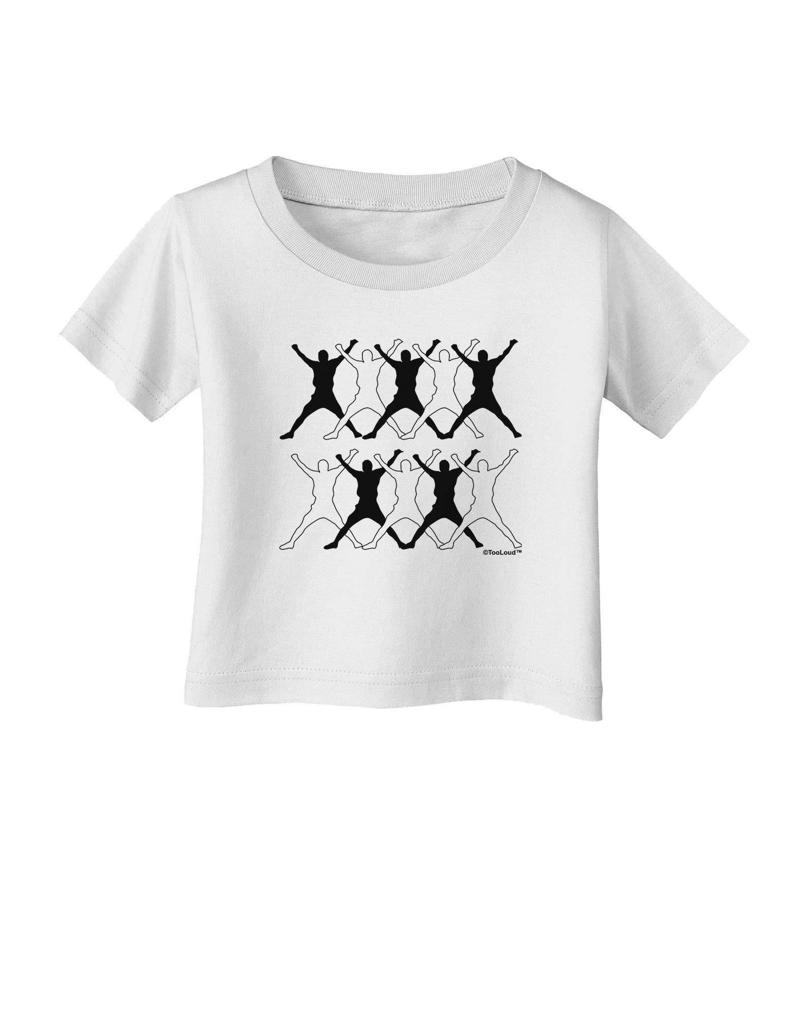 Ten Lords A Leaping Infant T-Shirt-Infant T-Shirt-TooLoud-White-06-Months-Davson Sales