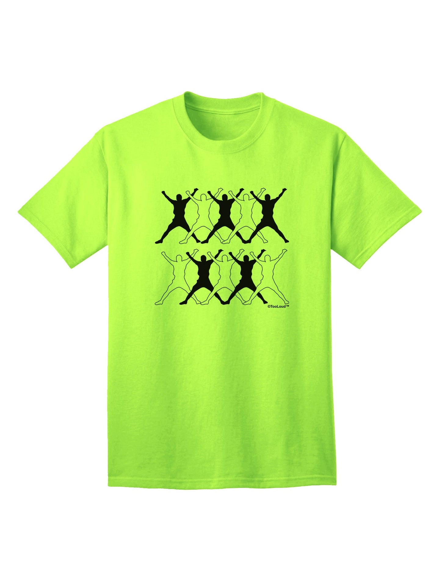Ten Lords A Leaping Premium Adult T-Shirt - Ecommerce Exclusive Collection-Mens T-shirts-TooLoud-Neon-Green-Small-Davson Sales