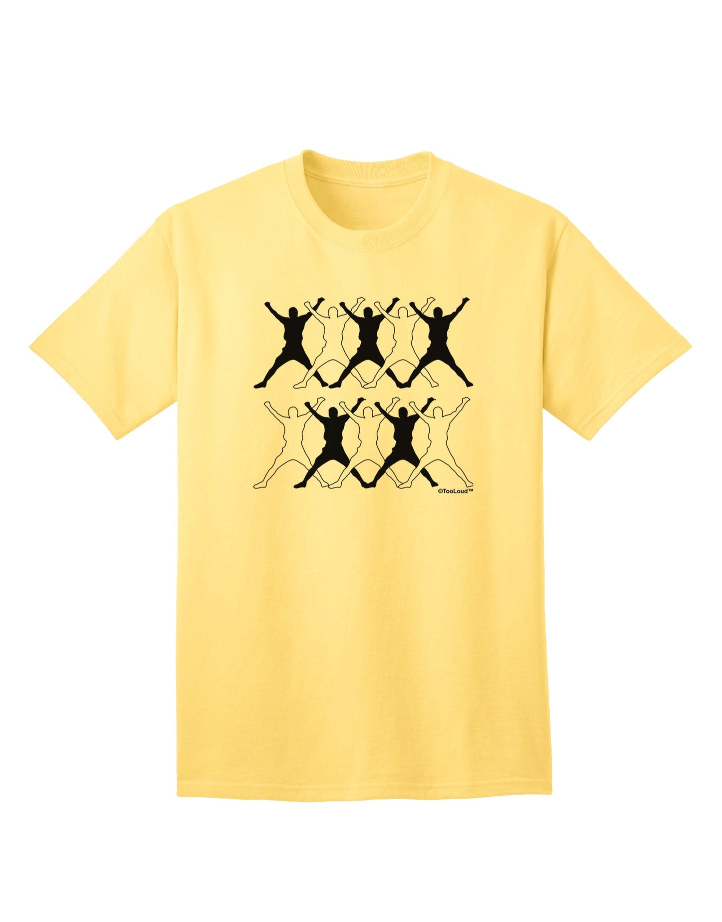 Ten Lords A Leaping - Premium Adult Text T-Shirt for Discerning Ecommerce Shoppers-Mens T-shirts-TooLoud-Yellow-Small-Davson Sales
