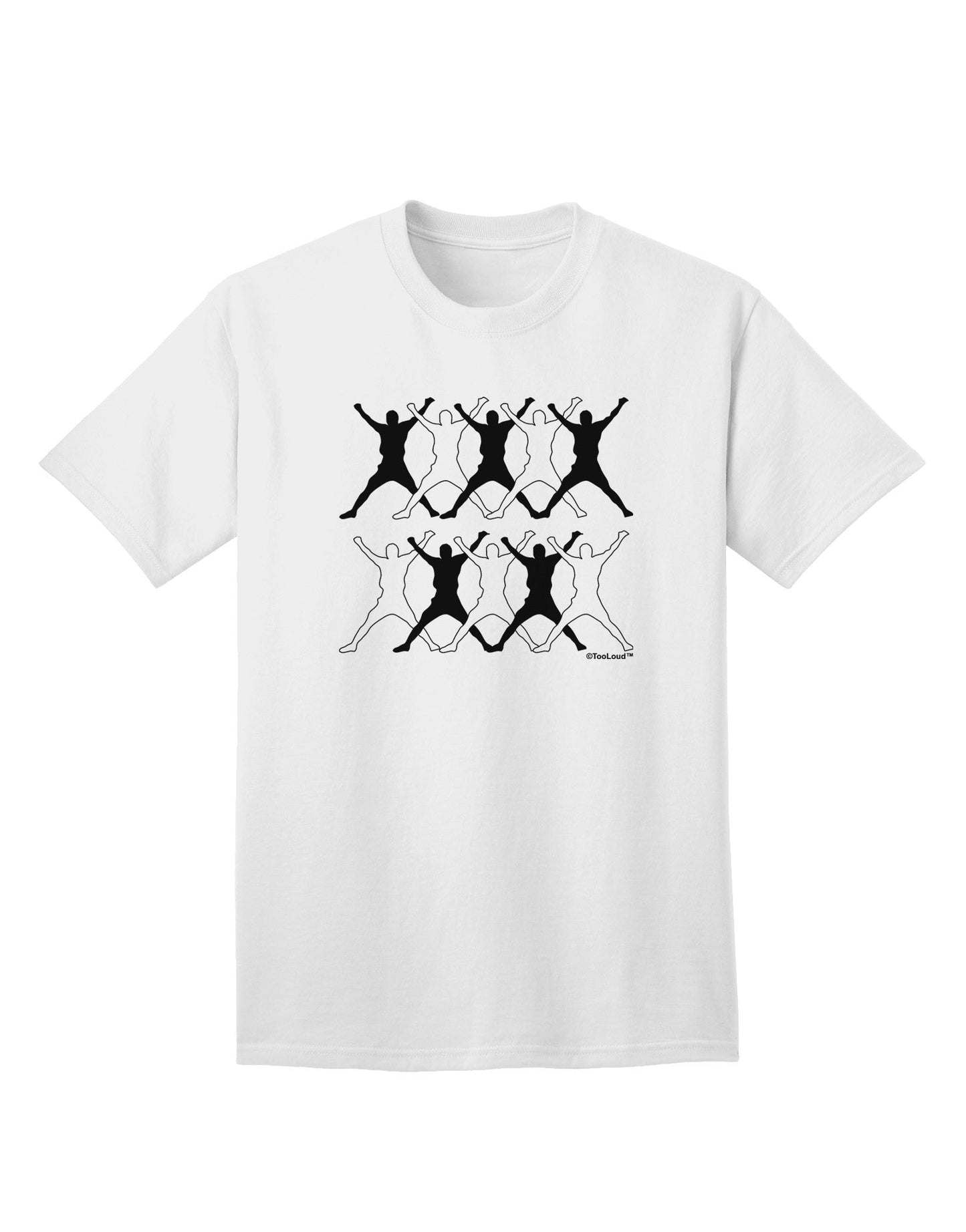 Ten Lords A Leaping - Premium Adult Text T-Shirt for Discerning Ecommerce Shoppers-Mens T-shirts-TooLoud-White-Small-Davson Sales