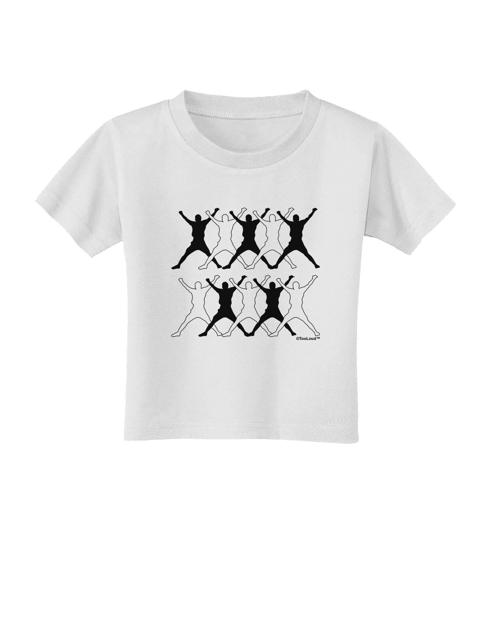 Ten Lords A Leaping Toddler T-Shirt-Toddler T-Shirt-TooLoud-White-2T-Davson Sales