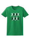 Ten Lords A Leaping Womens Dark T-Shirt-TooLoud-Kelly-Green-X-Small-Davson Sales