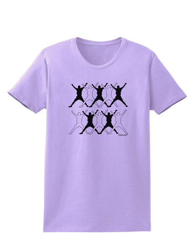 Ten Lords A Leaping Womens T-Shirt-Womens T-Shirt-TooLoud-Lavender-X-Small-Davson Sales