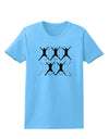 Ten Lords A Leaping Womens T-Shirt-Womens T-Shirt-TooLoud-Aquatic-Blue-X-Small-Davson Sales