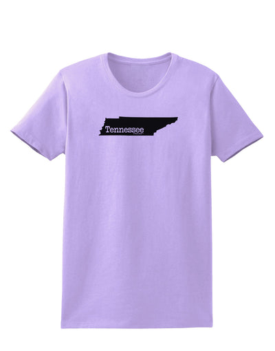 Tennessee - United States Shape Womens T-Shirt by TooLoud-Womens T-Shirt-TooLoud-Lavender-X-Small-Davson Sales