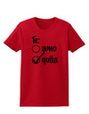 Tequila Checkmark Design Womens T-Shirt by TooLoud-Womens T-Shirt-TooLoud-Red-X-Small-Davson Sales